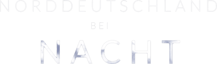 Norddeutschland bei Nacht